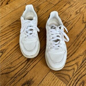 VEJA pink and black sneaker “V-10 CWL WHITE PETALE BLACK”